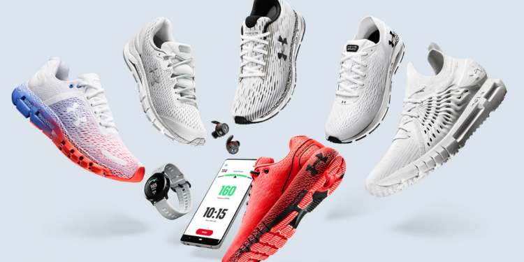 under armour shoes that connect to your phone