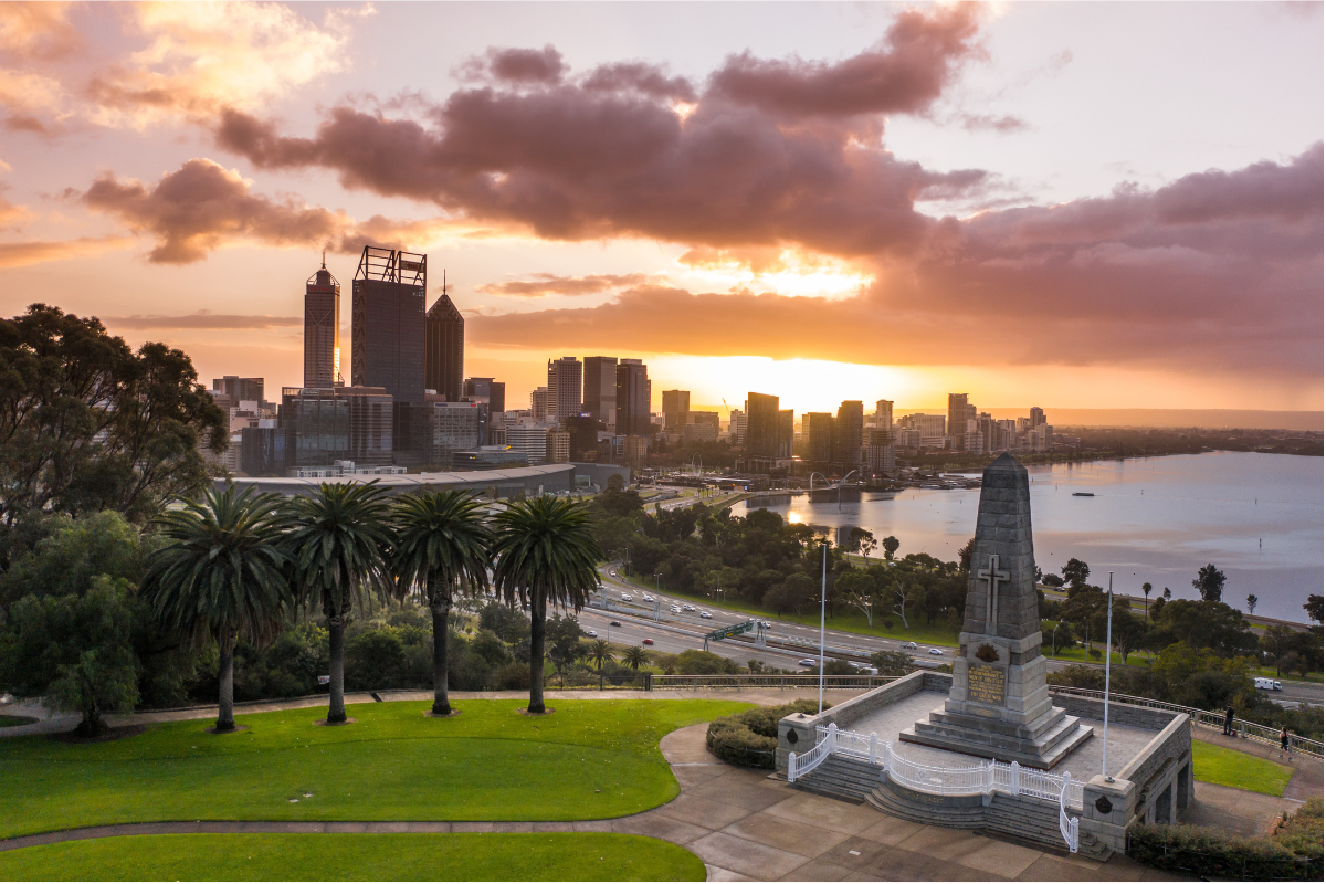 Kings Park and Botanic Garden. Image via Tourism Western Australia