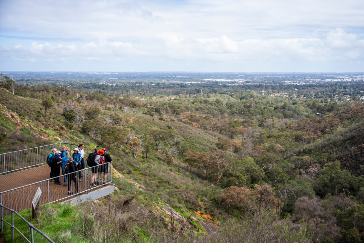 Off the Beaten Track Hiking, Perth Hills. Image via Tourism Western Australia