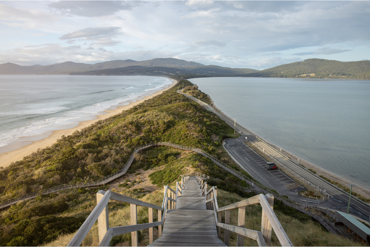 Bruny Island Coast, Tasmania. Photography by Jess Bonde. Image via Tourism Tasmania