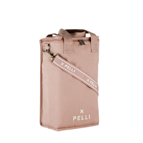 <strong>Pelli Bags</strong> On the Grapevine Canvas Wine Cooler Bag