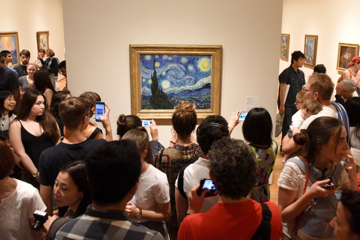 Inside MoMA. Photography by Bumble Dee. Image via Shutterstock