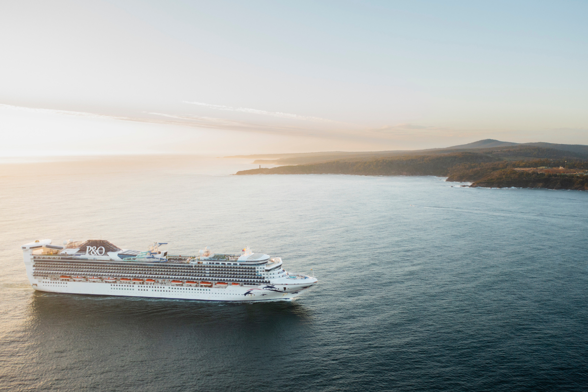 P&O Cruise. Image via Destination NSW