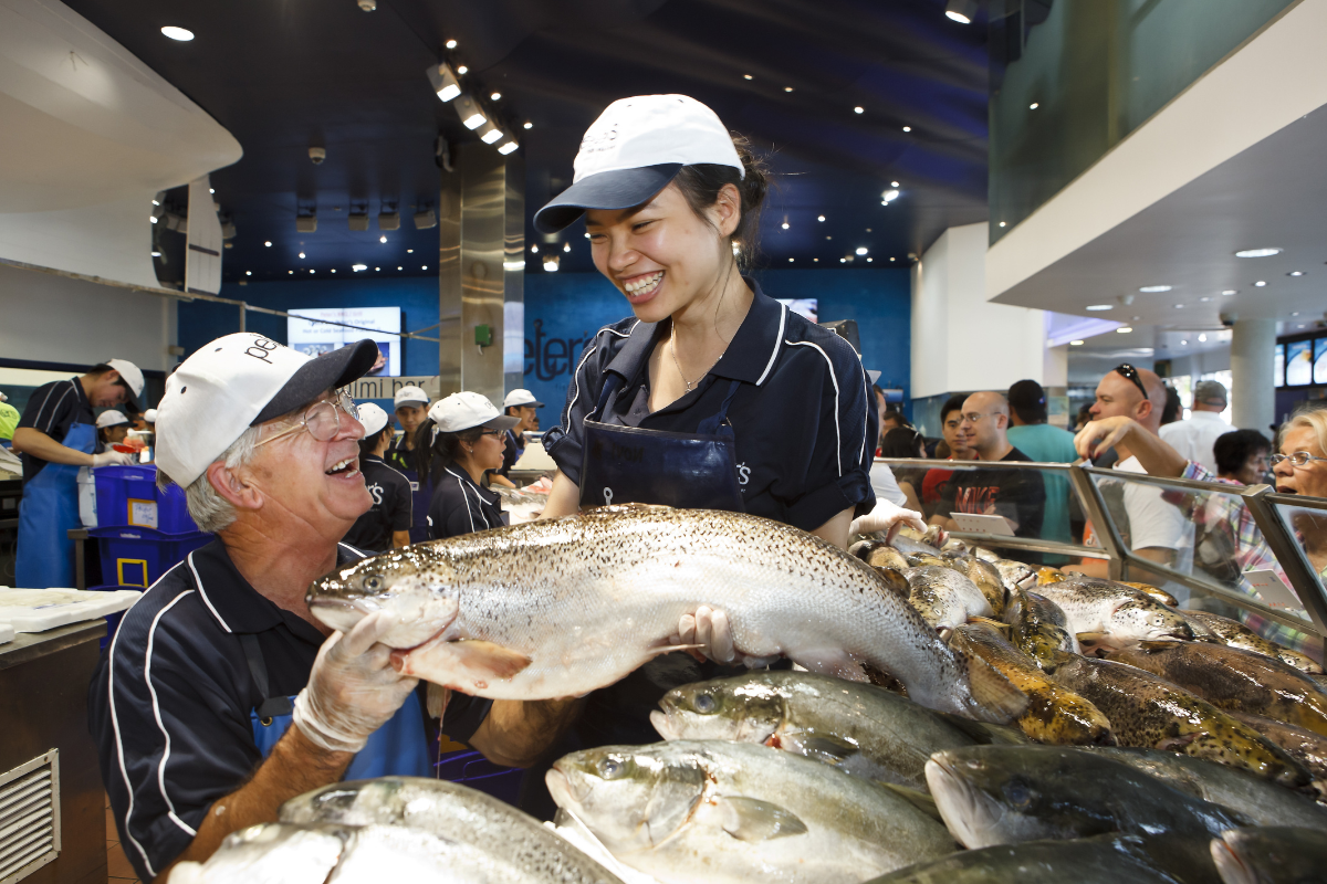 Sydney Fish Market. Photography by James Horan. Image via Destination NSW