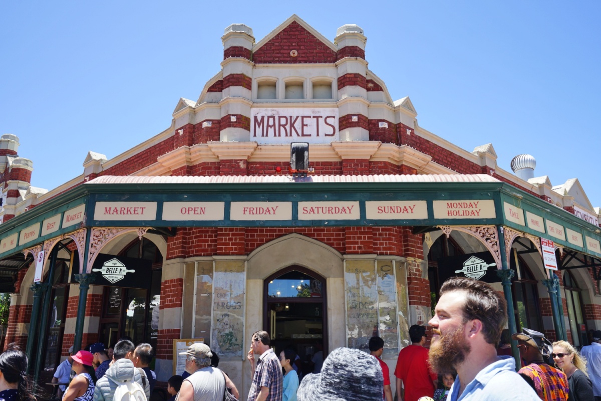 Outside Fremantle Market. Photography by EQRoy. Image via Shutterstock