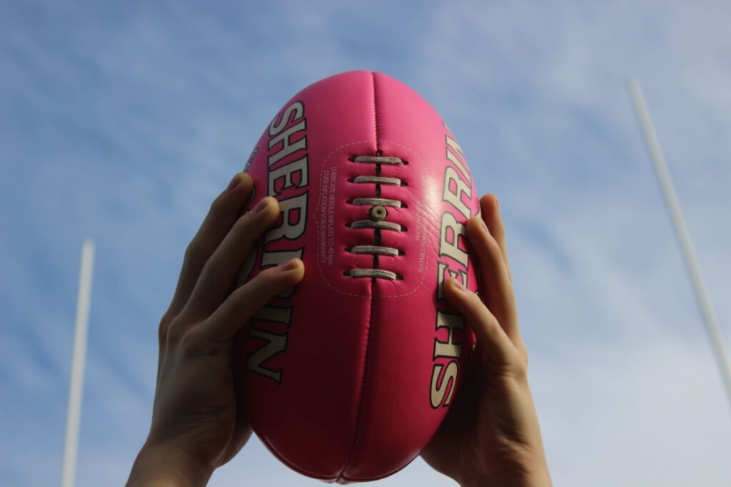 Australian Football. Photography by MichaelHahn via Shutterstock