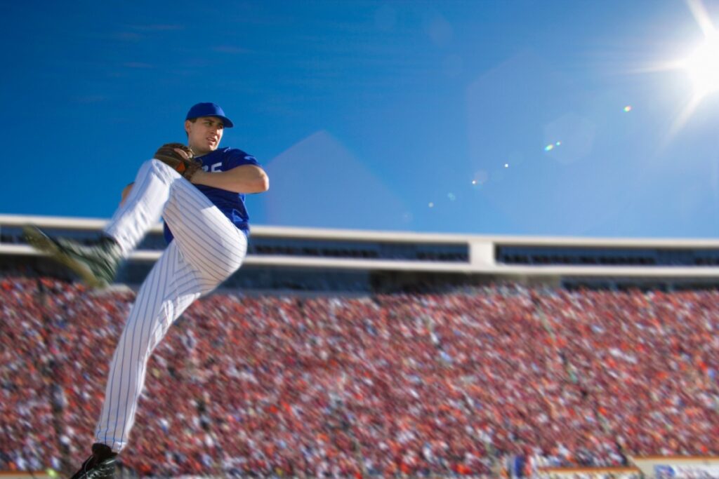 Baseball pitchers. Photography by Juice Flair. Image via Shutterstock