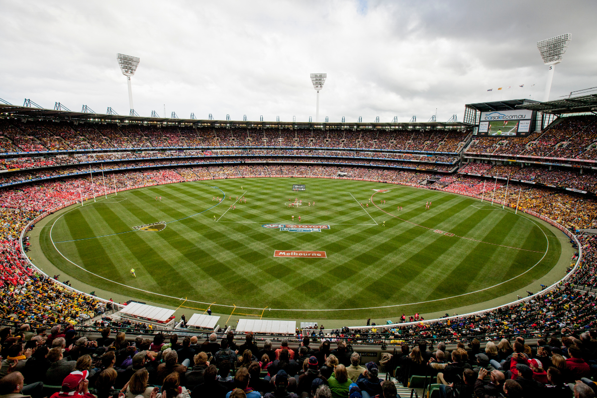 AFL Grand Final at the MCG. Image via Visit Victoria