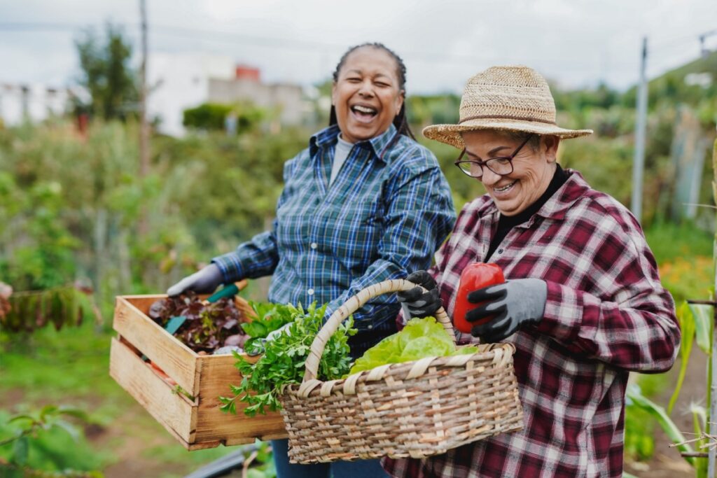 Two people gardening. Photography by Sabrina Bracher via Shutterstock