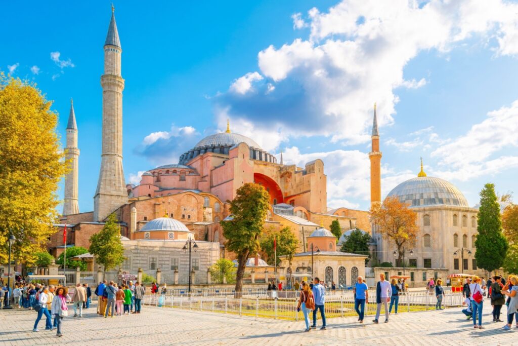 Hagia Sophia, Istanbul, Turkey. Photography by Kirk Fisher via Shutterstock