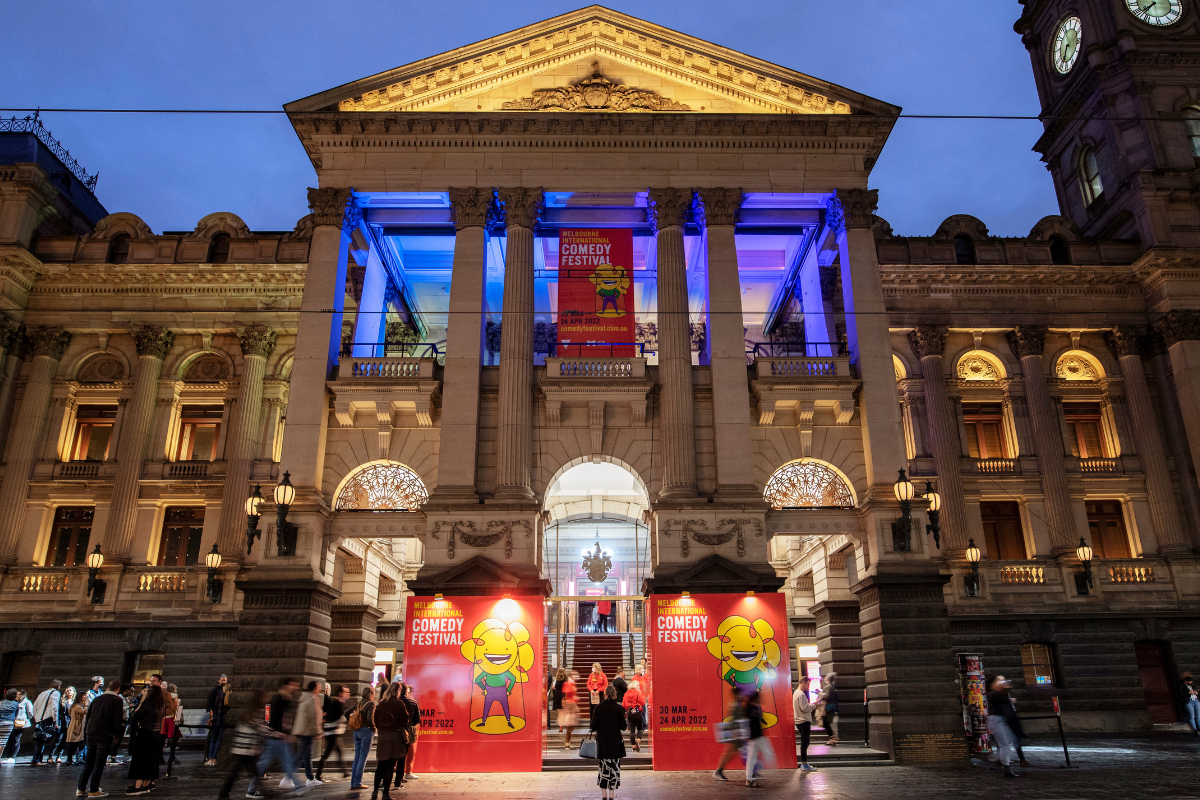 Melbourne International Comedy Festival. Image via Visit Victoria